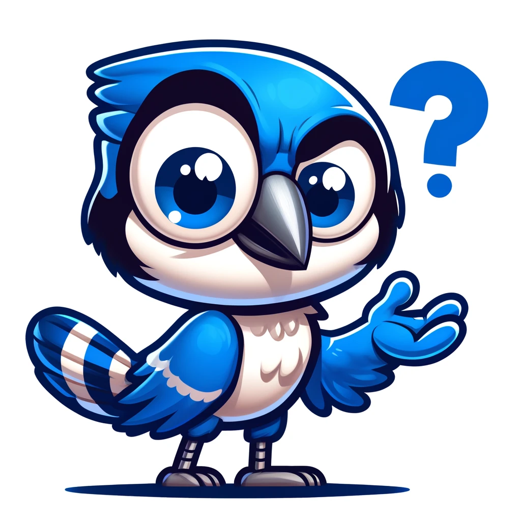 Confused Blue Jay